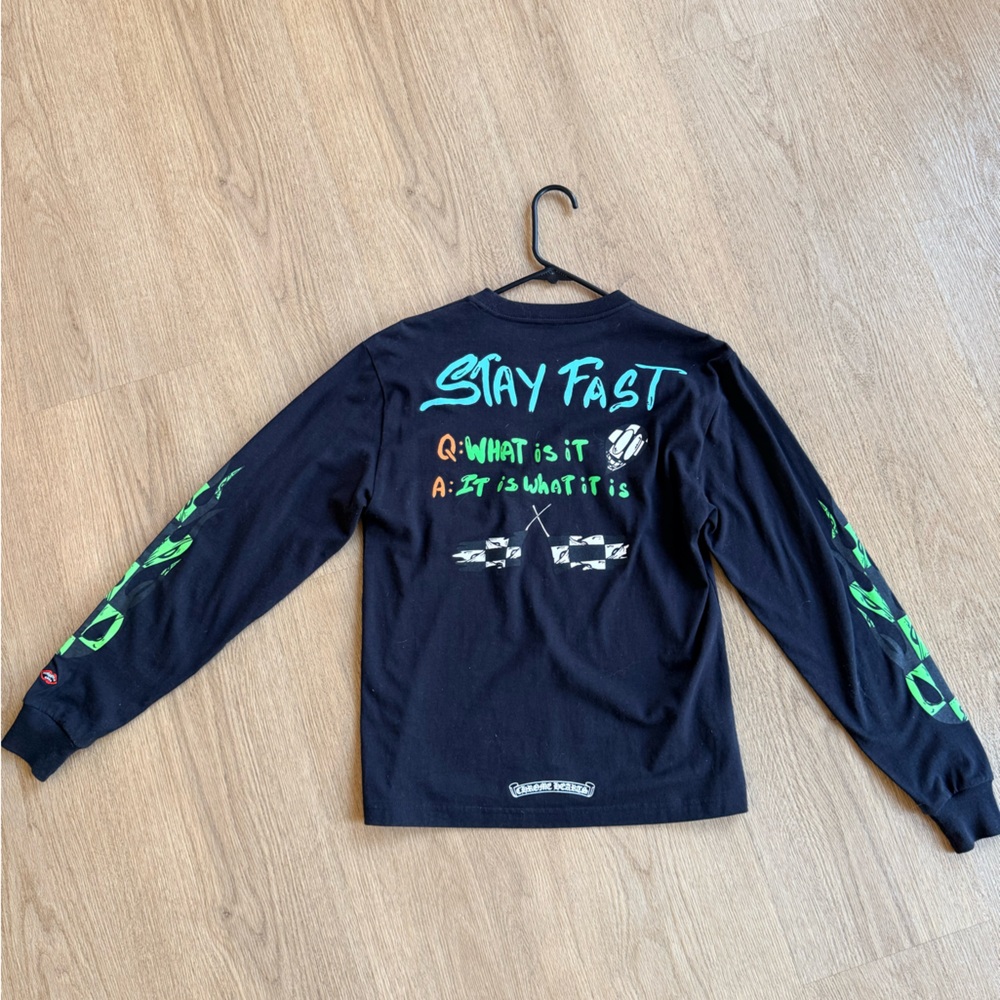 Chrome Hearts Black Sex Records/Stay Fast Matty Boy XS